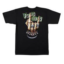 Load image into Gallery viewer, Punk Skull Short Sleeve T-shirt  (TS0011)
