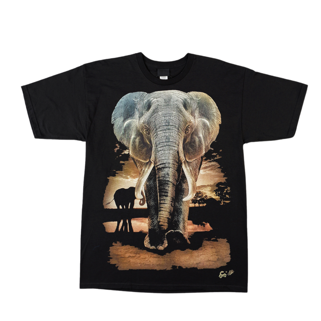 African Elephant Short Sleeve T-shirt -  (TS0120)