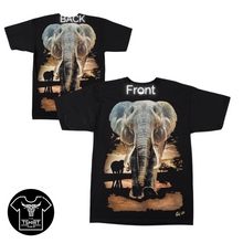 Load image into Gallery viewer, African Elephant Short Sleeve T-shirt -  (TS0120)
