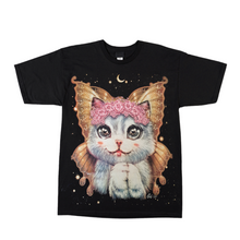 Load image into Gallery viewer, Fairy Cat - Short Sleeve T-shirt - (TS0126)
