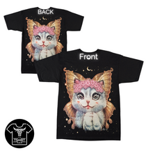 Load image into Gallery viewer, Fairy Cat - Short Sleeve T-shirt - (TS0126)
