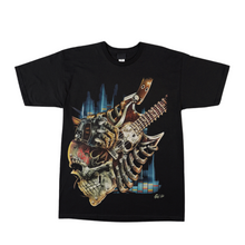 Load image into Gallery viewer, Heavy Metal Skull Guitar - Short Sleeve T-shirt -  (TS0127)
