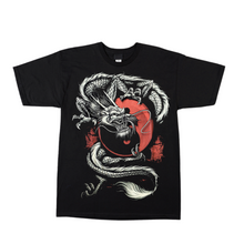 Load image into Gallery viewer, Ying Yang Dragon - Short Sleeve T-shirt - (TS0134)
