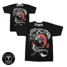 Load image into Gallery viewer, Ying Yang Dragon - Short Sleeve T-shirt - (TS0134)
