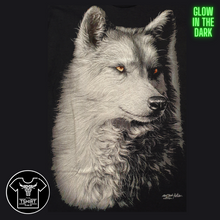 Load image into Gallery viewer, Amber Eye Wolf - Short Sleeve T-shirt - (TS0135)
