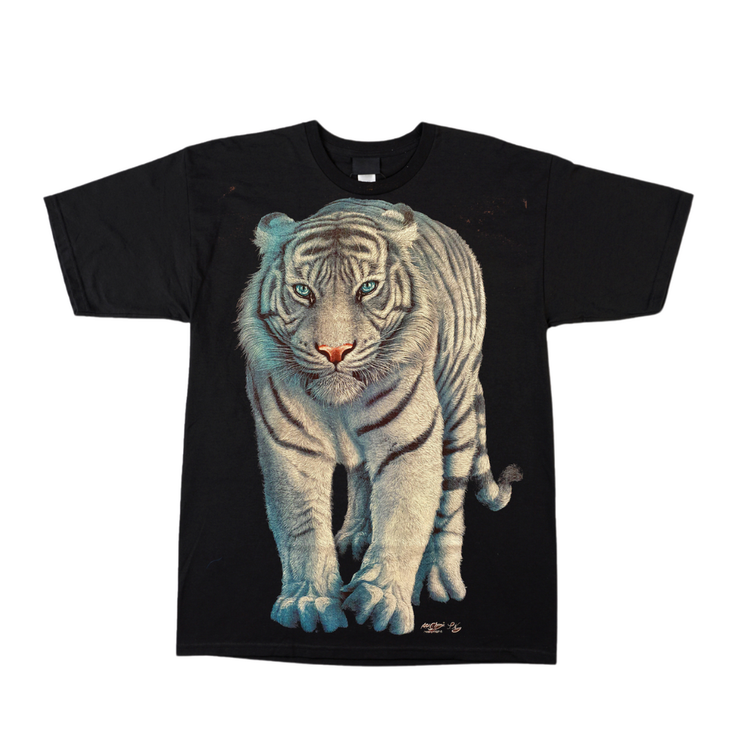 Full White Tiger - Short Sleeve T-shirt -  (TS0137)