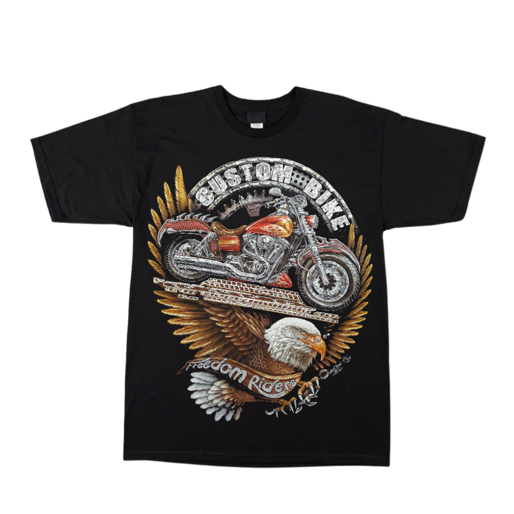 Custom Eagle Bike Short Sleeve T-shirt (TS0140)