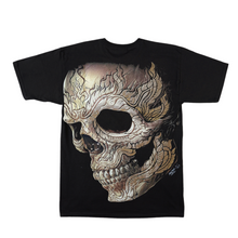 Load image into Gallery viewer, Pierced Skull - Short Sleeve T-shirt - (TS0147)
