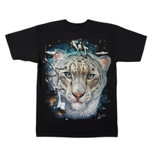 Load image into Gallery viewer, White Leopard Short Sleeve T-shirt  (TS0014)
