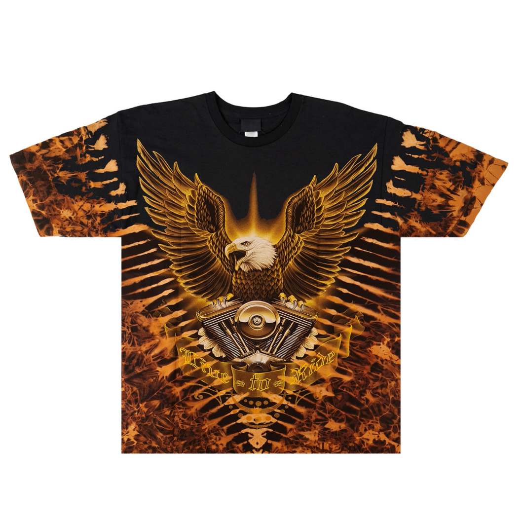 Eagle - Live to Ride Short Sleeve  T-shirt -  (TS0151)