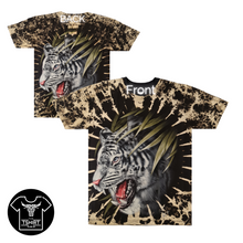 Load image into Gallery viewer, Tiger - Tie Dye Short Sleeve  T-shirt  - (TS0152)
