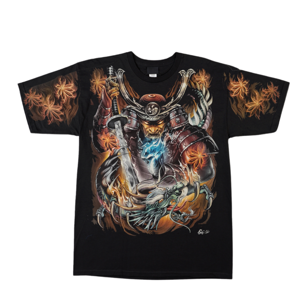 Samurai - All Over Print Short Sleeve  T-shirt  -  (TS0156)