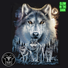 Load image into Gallery viewer, 4 Wolves Short Sleeve T-Shirt (TS0164)
