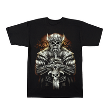 Load image into Gallery viewer, Viking Skull Short Sleeve T-Shirt (TS0165)
