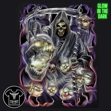 Load image into Gallery viewer, Grim Reaper with Souls Short Sleeve T-Shirt (TS0169)
