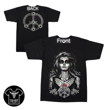 Load image into Gallery viewer, Peace Girl Short Sleeve T-Shirt (TS0173)
