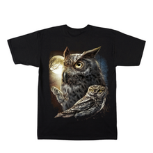 Load image into Gallery viewer, Owl Short Sleeve T-Shirt (TS0176)
