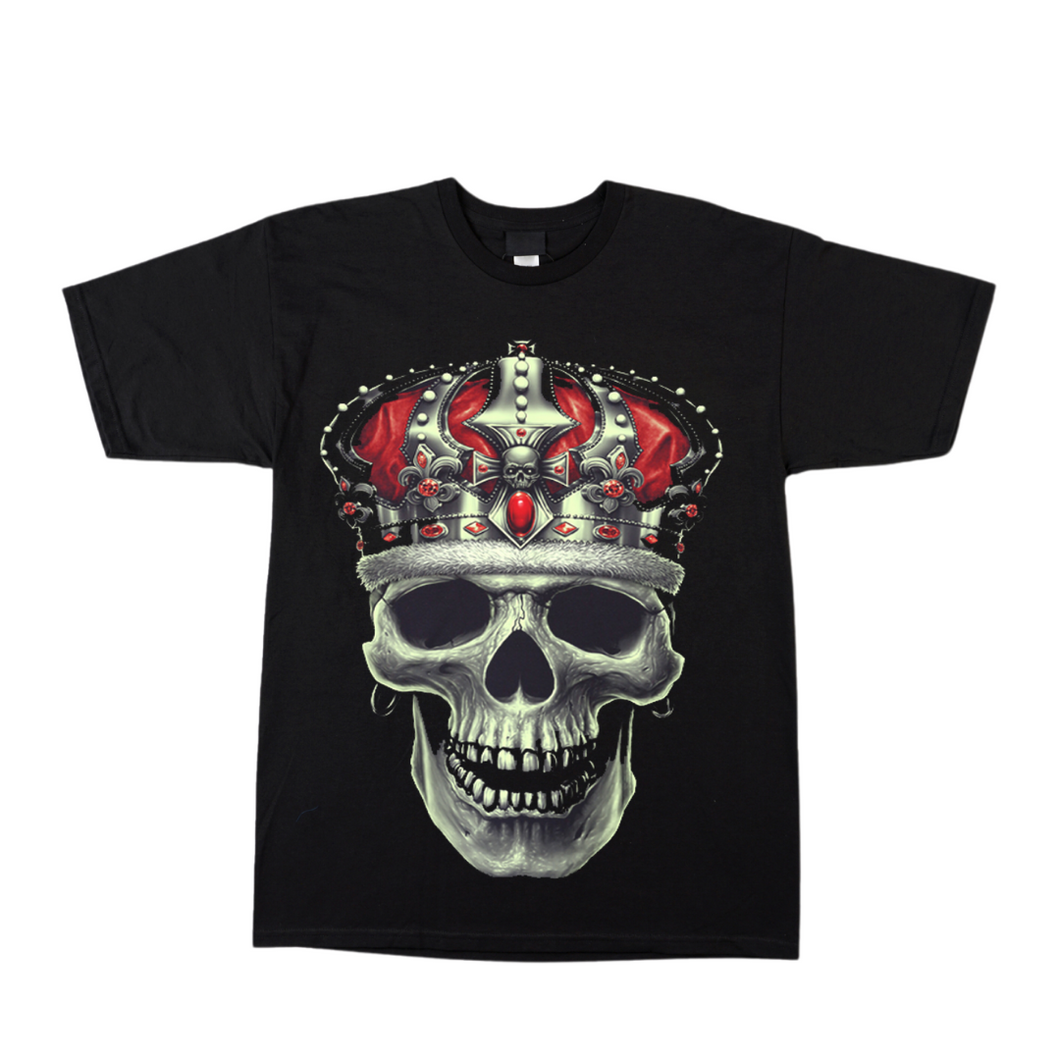 King Skull Short Sleeve T-Shirt (TS0178)