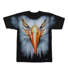 Load image into Gallery viewer, Eagle Face - All Over Print Short Sleeve  T-shirt  - (TS0199)
