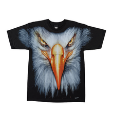 Load image into Gallery viewer, Eagle Face - All Over Print Short Sleeve  T-shirt  - (TS0199)
