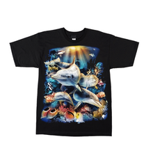 Load image into Gallery viewer, Dolphin Short Sleeve T- shirt (TS001)
