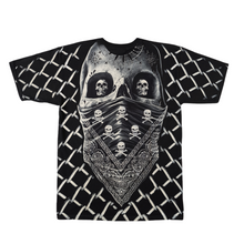 Load image into Gallery viewer, Bandana Skull - Short Sleeve T-shirt - (TS0200)
