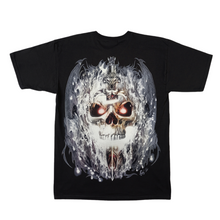 Load image into Gallery viewer, Snow Skull Short Sleeve T-shirt (TS0027)
