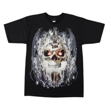 Load image into Gallery viewer, Snow Skull Short Sleeve T-shirt (TS0027)
