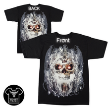 Load image into Gallery viewer, Snow Skull Short Sleeve T-shirt (TS0027)
