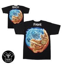 Load image into Gallery viewer, Dragon and Phoenix Short sleeve T-shirt (TS002)
