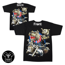 Load image into Gallery viewer, Pitbull Biker Short Sleeve T-shirt (TS0031)
