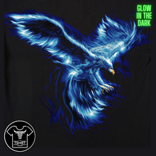 Load image into Gallery viewer, Blue Phoenix Short Sleeve  T-shirt (TS0034)
