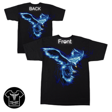 Load image into Gallery viewer, Blue Phoenix Short Sleeve  T-shirt (TS0034)
