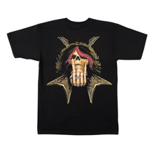 Load image into Gallery viewer, Skull Musician Guitar Short Sleeve  T-shirt  (TS0039)
