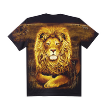 Load image into Gallery viewer, Lion Full Print Short sleeve T-shirt  (TS003)
