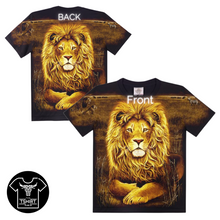 Load image into Gallery viewer, Lion Full Print Short sleeve T-shirt  (TS003)
