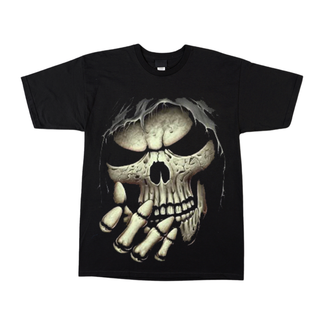 Skull Hood Short Sleeve  T-shirt  (TS0041)