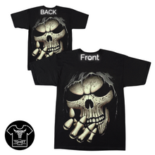 Load image into Gallery viewer, Skull Hood Short Sleeve  T-shirt  (TS0041)
