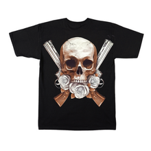 Load image into Gallery viewer, Cowboy Skull Pistols Short Sleeve  T-shirt (TS0043)
