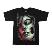 Load image into Gallery viewer, Queen of Skulls Short Sleeve  T-shirt (TS0045)
