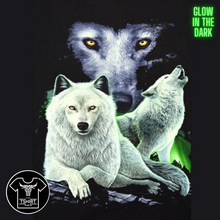 Load image into Gallery viewer, White Wolf Trio Short Sleeve  T-shirt (TS0047)
