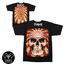 Load image into Gallery viewer, Skull Rising Sun Short Sleeve  T-shirt  (TS0052)
