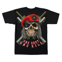 Load image into Gallery viewer, Skull Cigar Short Sleeve  T-shirt  (TS0056)
