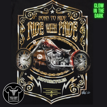 Load image into Gallery viewer, Bike Born to Ride Short Sleeve T-shirt (TS005)
