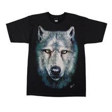 Load image into Gallery viewer, Wolf Full Face Short Sleeve  T-shirt (TS0060)
