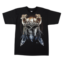 Load image into Gallery viewer, Viking Skull Short Sleeve  T-shirt (TS0063)
