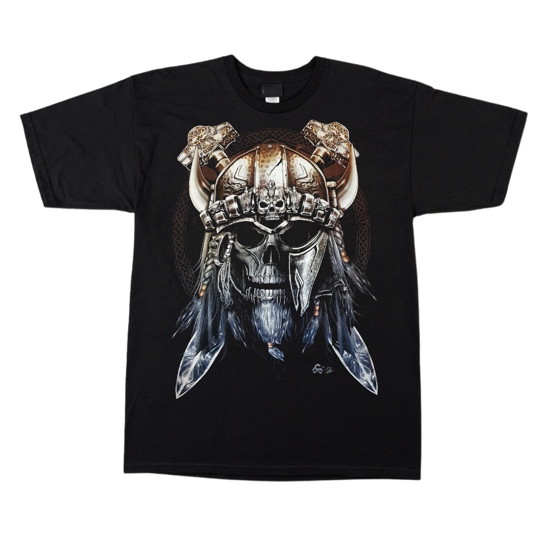 Viking Skull Short Sleeve  T-shirt (TS0063)