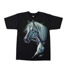 Load image into Gallery viewer, White Horse - Short Sleeve T-shirt - (TS0206)
