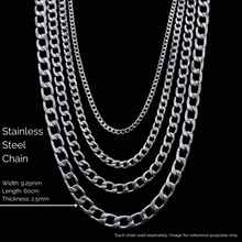 Load image into Gallery viewer, Stainless Steel Chain  -  Thick Curb Chain (SSC009) Cuban Link
