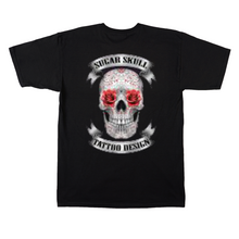 Load image into Gallery viewer, Sugar Skull Short Sleeve T-shirt (TS007)
